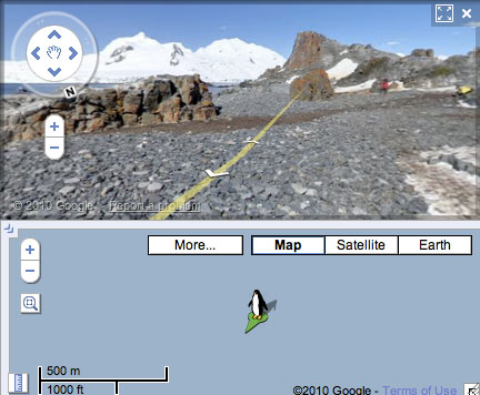 Streetview Antarctica
